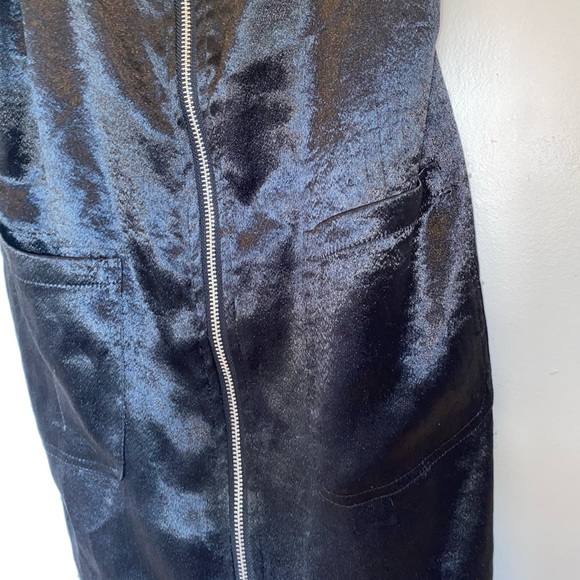 Forever 21 black overall zipper dress - Picture 4 of 7